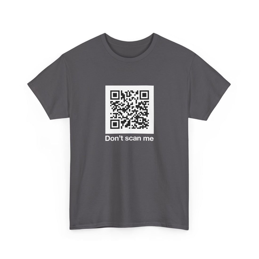 Qr Code Prank - Rick Astley - Dont Scan Me - Regular Unisex Crewneck T-Shirt