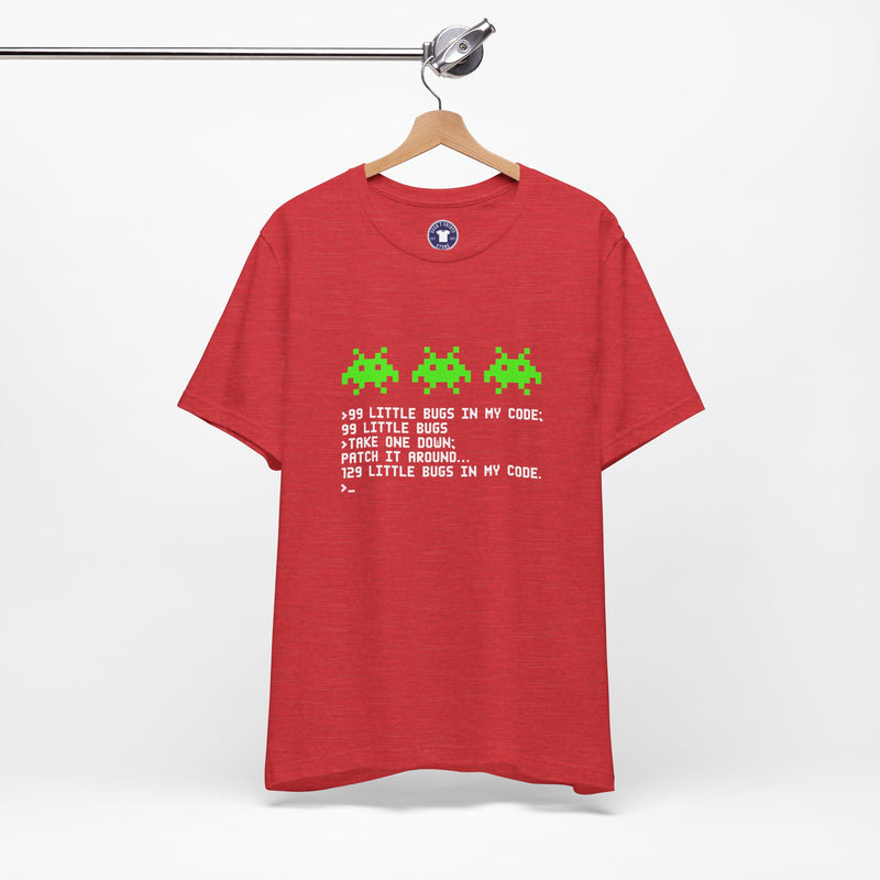 99 Little Bugs In My Code - Nerd Shirt - IT Shirt - Premium Unisex Crewneck T-Shirt