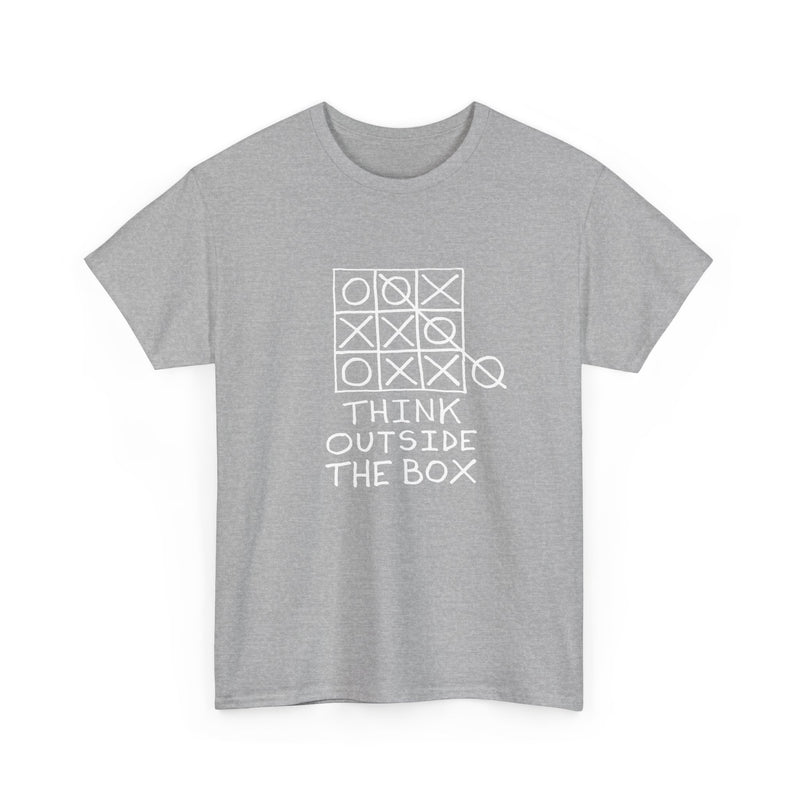 Think Outside The Box - Regular Unisex Crewneck T-Shirt