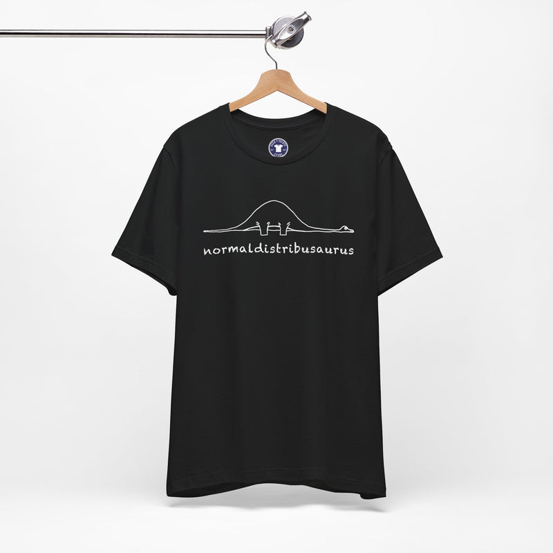 Math Statistics - Normaldistribusaurus - Premium Unisex Crewneck T-Shirt