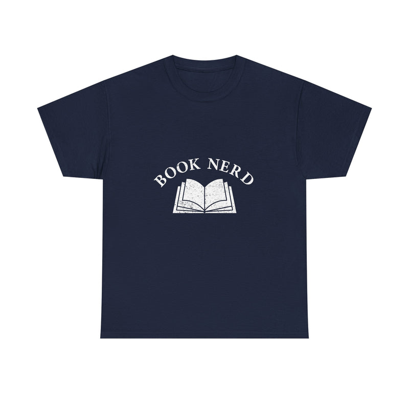 Book Nerd T-Shirt, Geek T-Shirt, Nerd Shirt, Literary Gift Tee, Reading Lover Apparel, Bookworm Present, Unique Reader Shirt, Casual Wear
