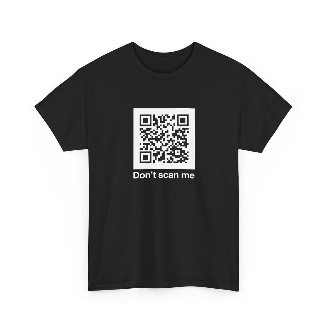 Qr Code Prank - Rick Astley - Dont Scan Me - Regular Unisex Crewneck T-Shirt
