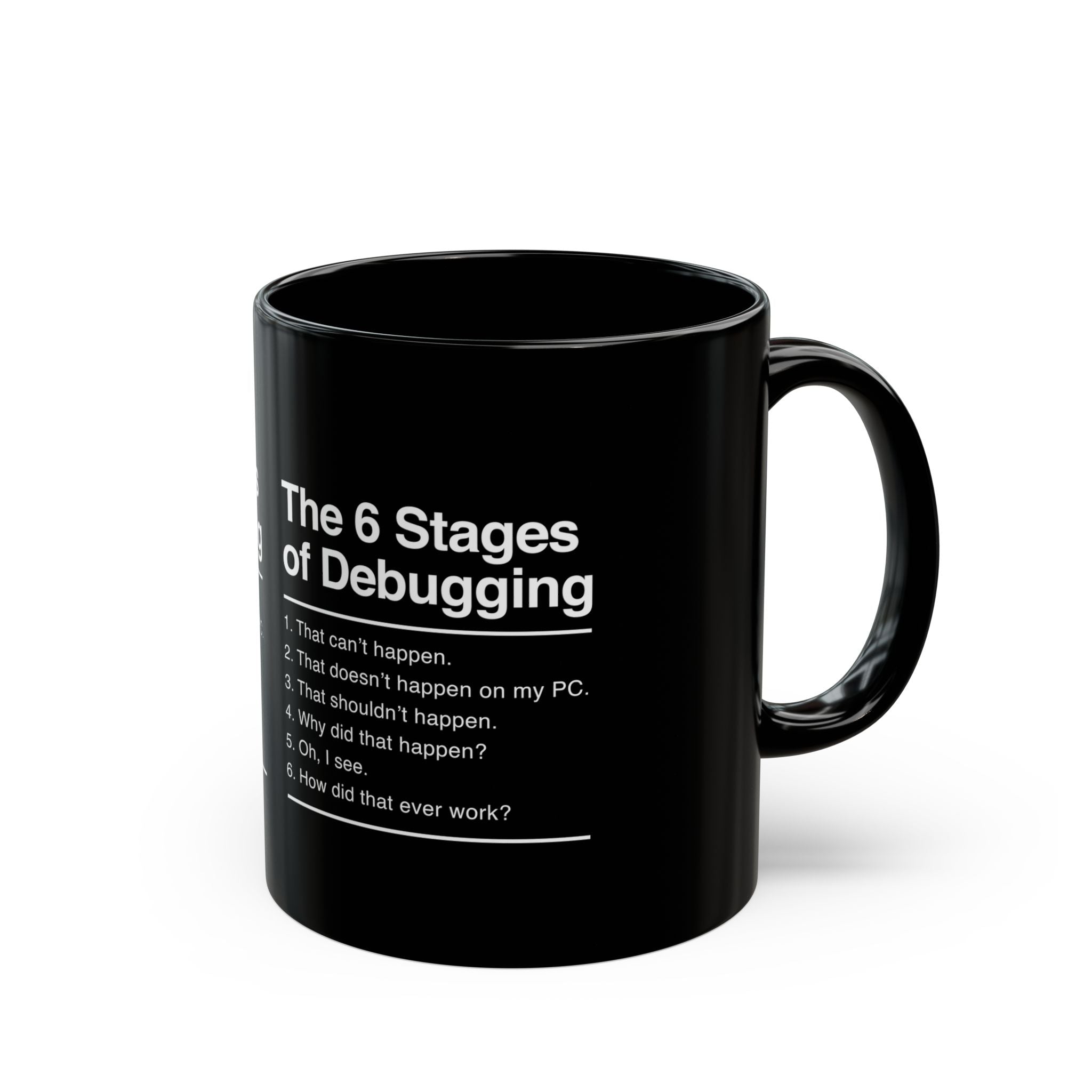 Programmer Noun - Black Glossy Mug