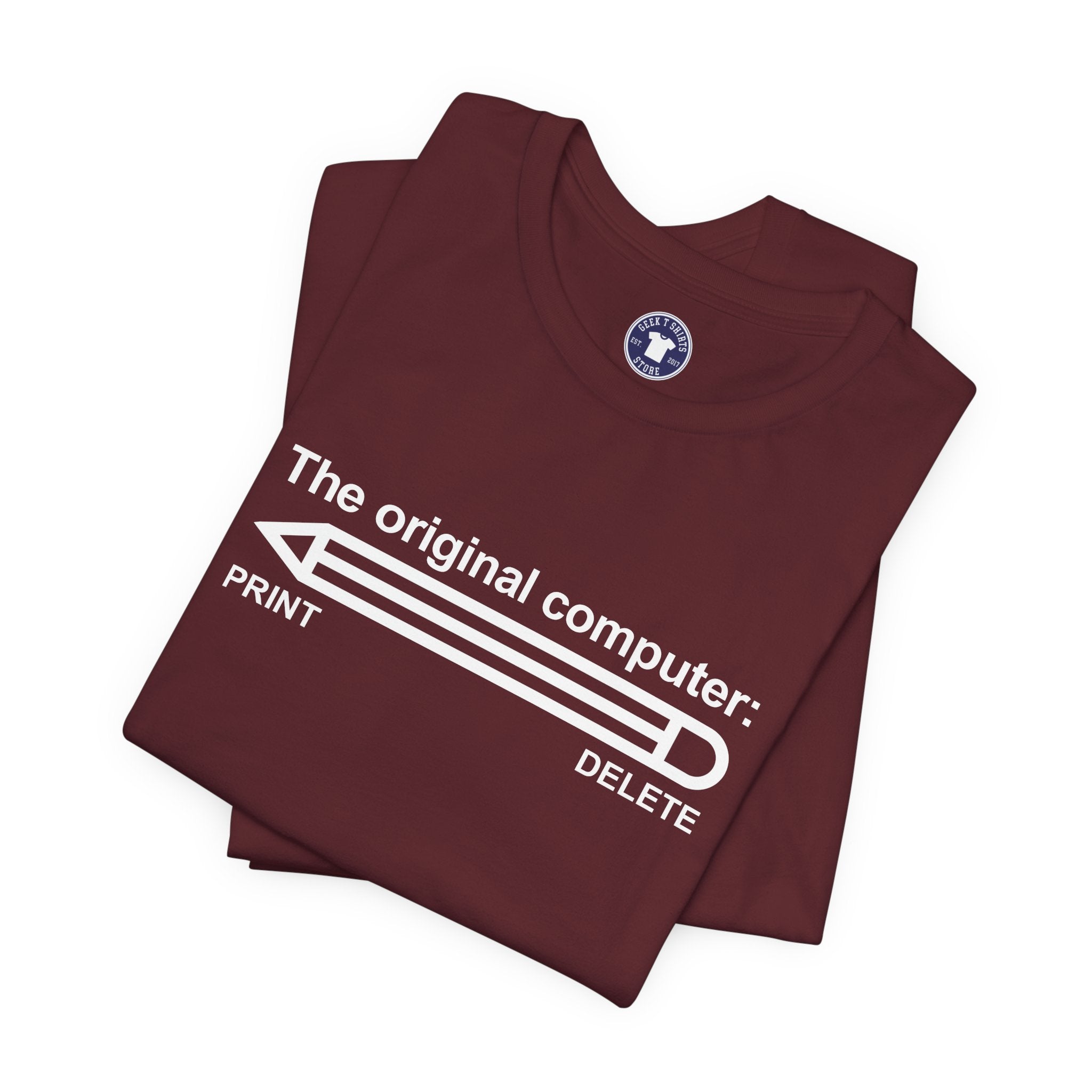 The Original Computer - Nerd Shirt - It Shirt - Premium Unisex Crewneck T-Shirt