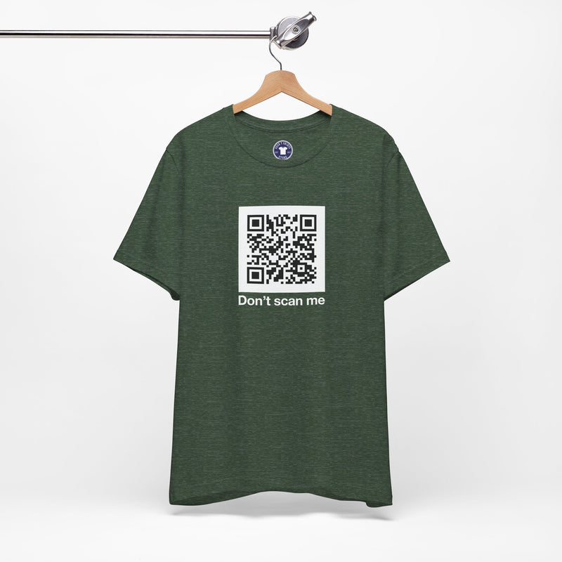 Qr Code Prank - Rick Astley - Dont Scan Me - Premium Unisex Crewneck T-Shirt