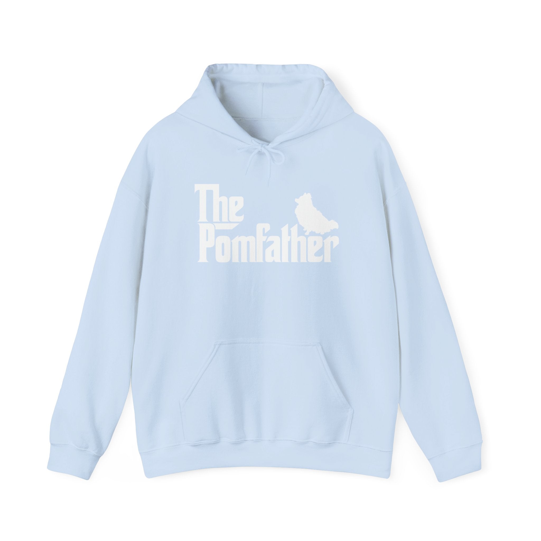 The Pomfather - Pomeranian Dog Dad Gift - Unisex Hooded Sweatshirt