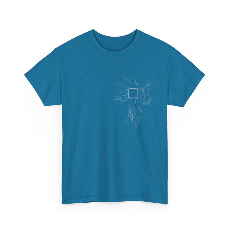 Circuit Board T-Shirt, Tech Geek T-Shirt, Nerd Shirt, Electronic Art Tee, Digital Circuitry Gift, Computer Hardware Shirt