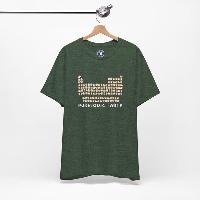 Purriodic Table - Premium Unisex Crewneck T-Shirt