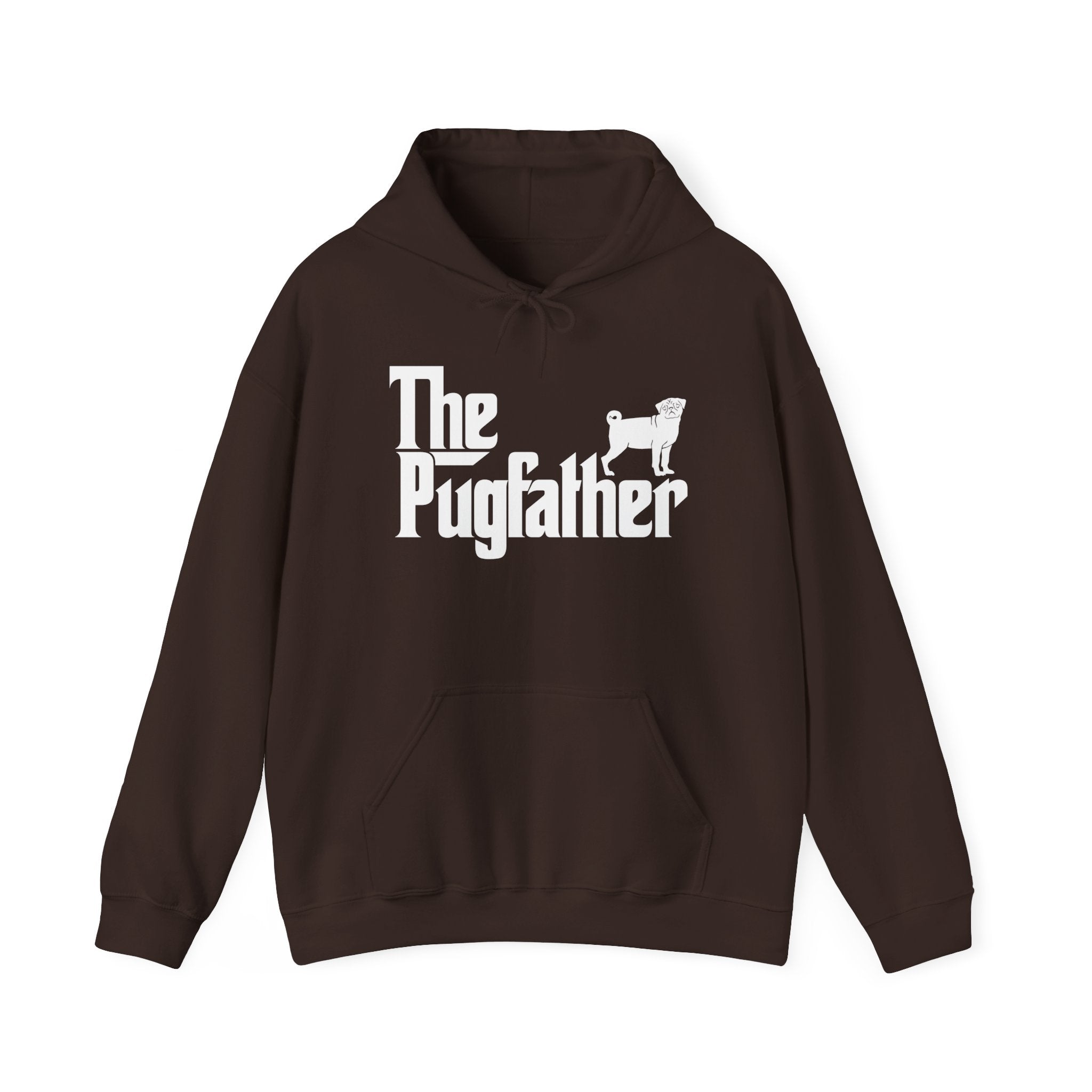 The Pugfather Hoodie - Funny Dog Lover Gift Funny Pug - Unisex Hooded Sweatshirt