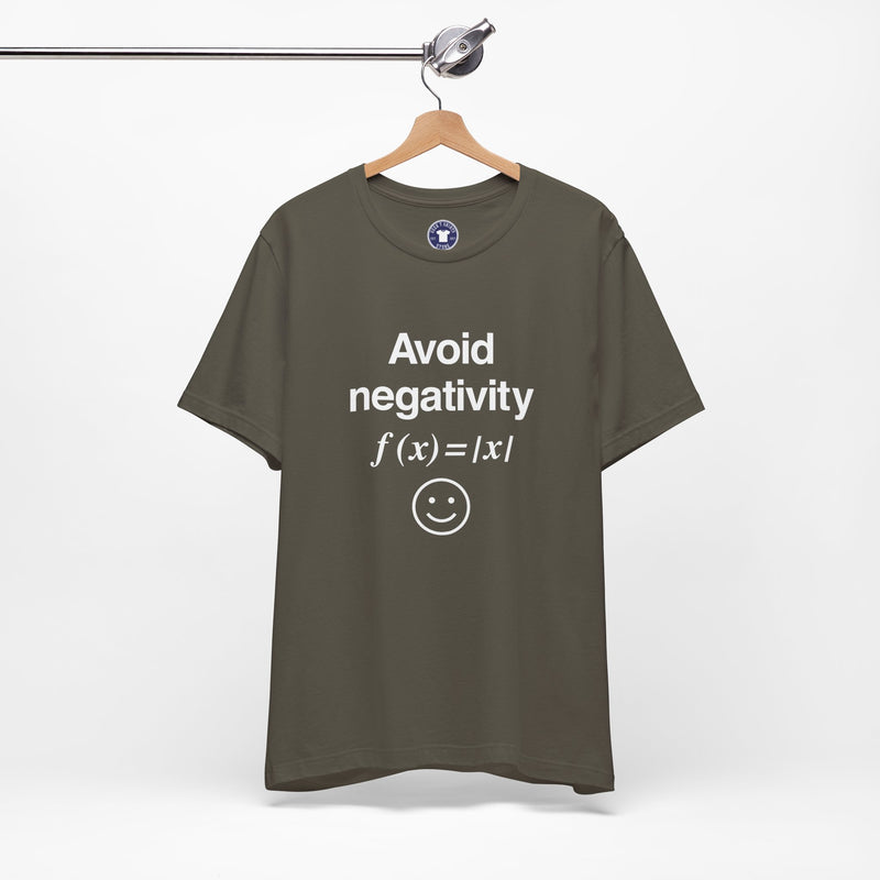 Avoid Negativity - Premium Unisex Crewneck T-Shirt