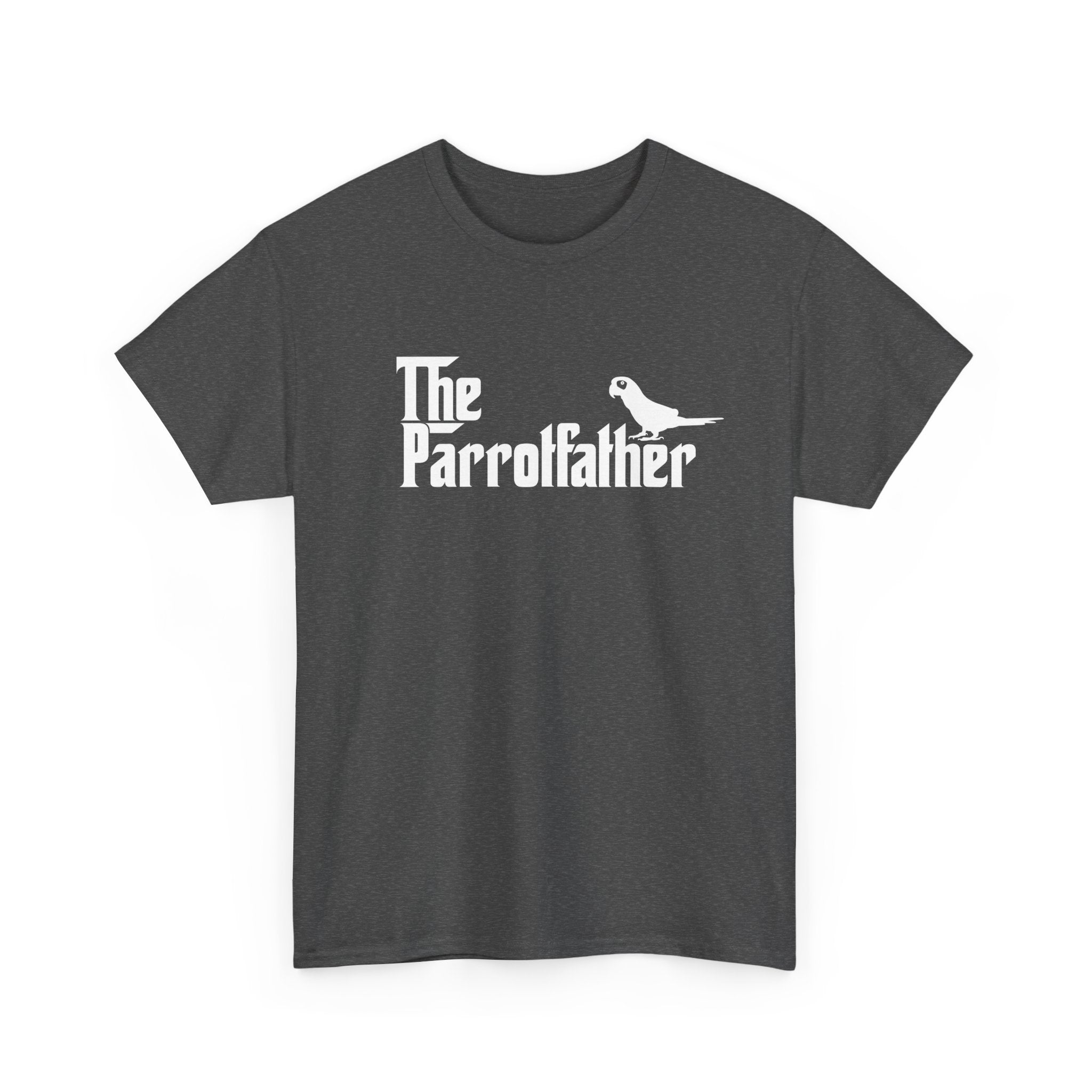Funny Parrot Shirt The Parrotfather Parrot Dad Gift - Unisex Regular Crewneck T-Shirt