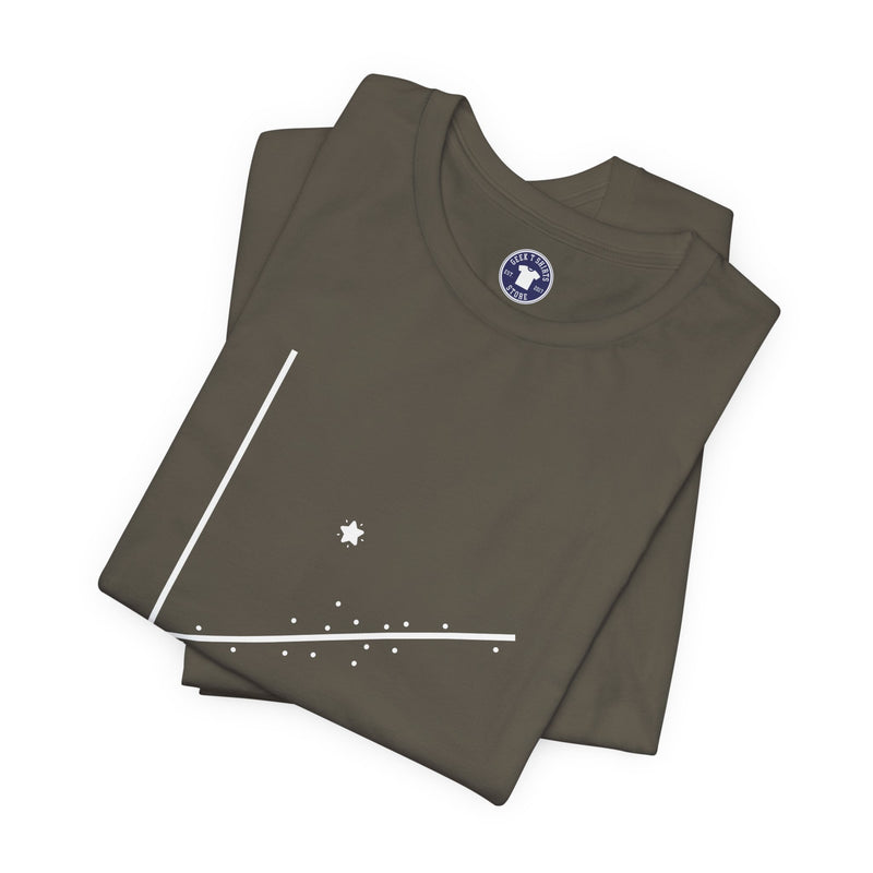 Forget Average Be An Outlier - Inspirational Math Shirt - Premium Unisex Crewneck T-Shirt