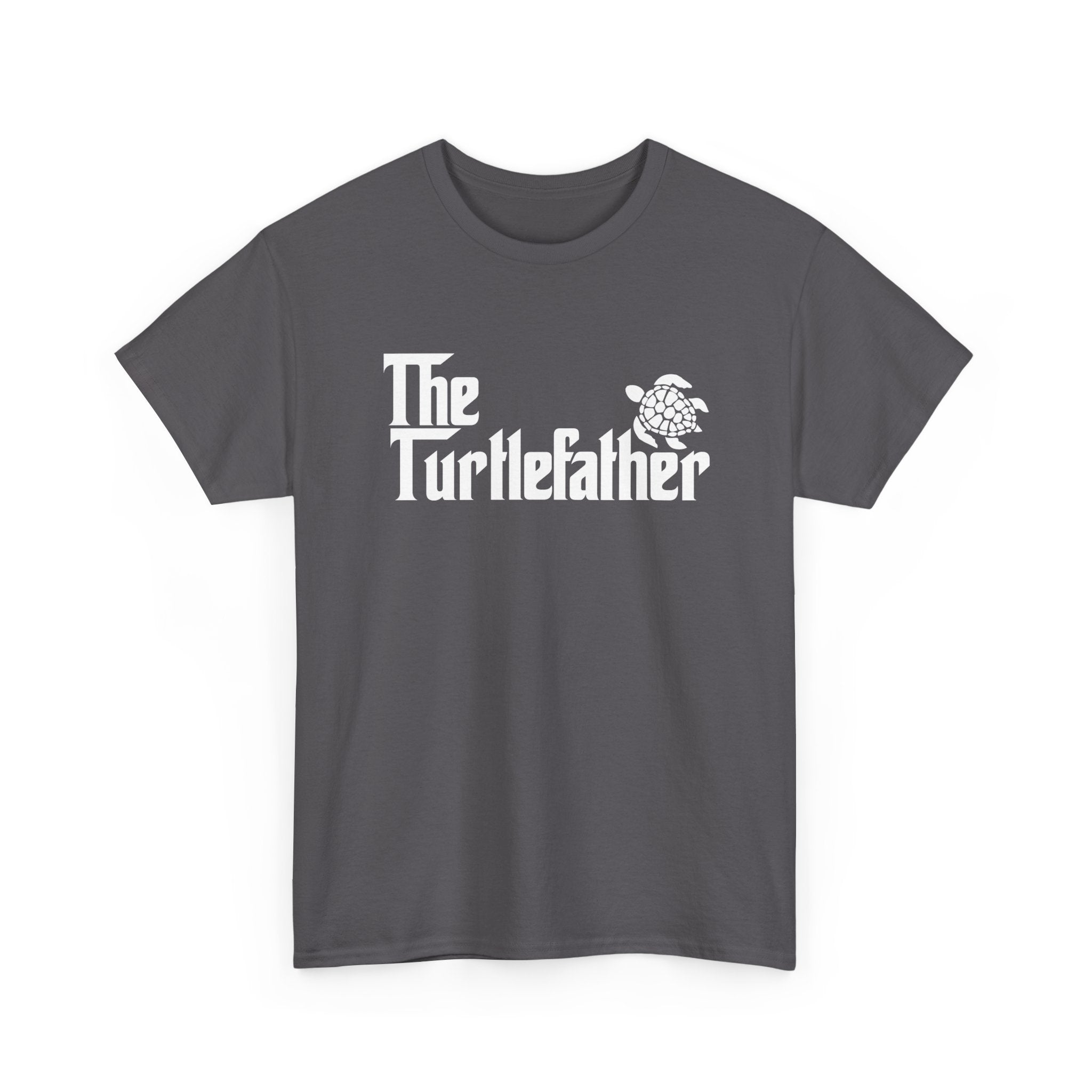 Funny Turtle Shirt The Turtlefather Turtle Dad Pet Turtle Lover Gift - Unisex Regular Crewneck T-Shirt
