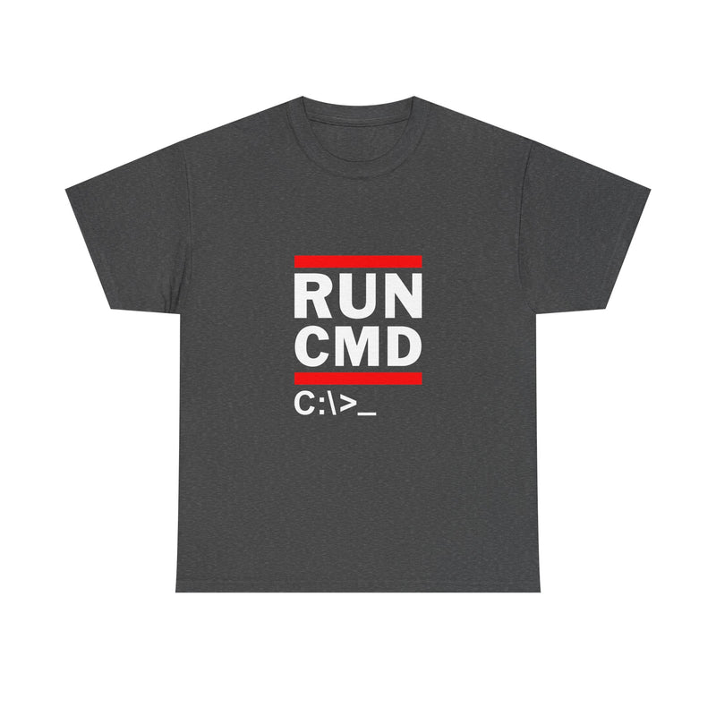 Run CMD T-Shirt, Geek T-Shirt, Nerd Shirt, Tech Humor Tee, Programmer Gift, Coding Tee, IT Humor Shirt, Funny Computer Shirt