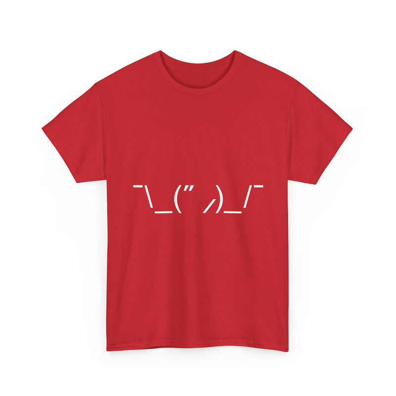 T-Shirt with Quirky ASCII Art Face, Geek T-Shirt, Nerd Shirt, Minimalist Emoticon Tee, Fun Text Art Gift, Casual Statement Shirt