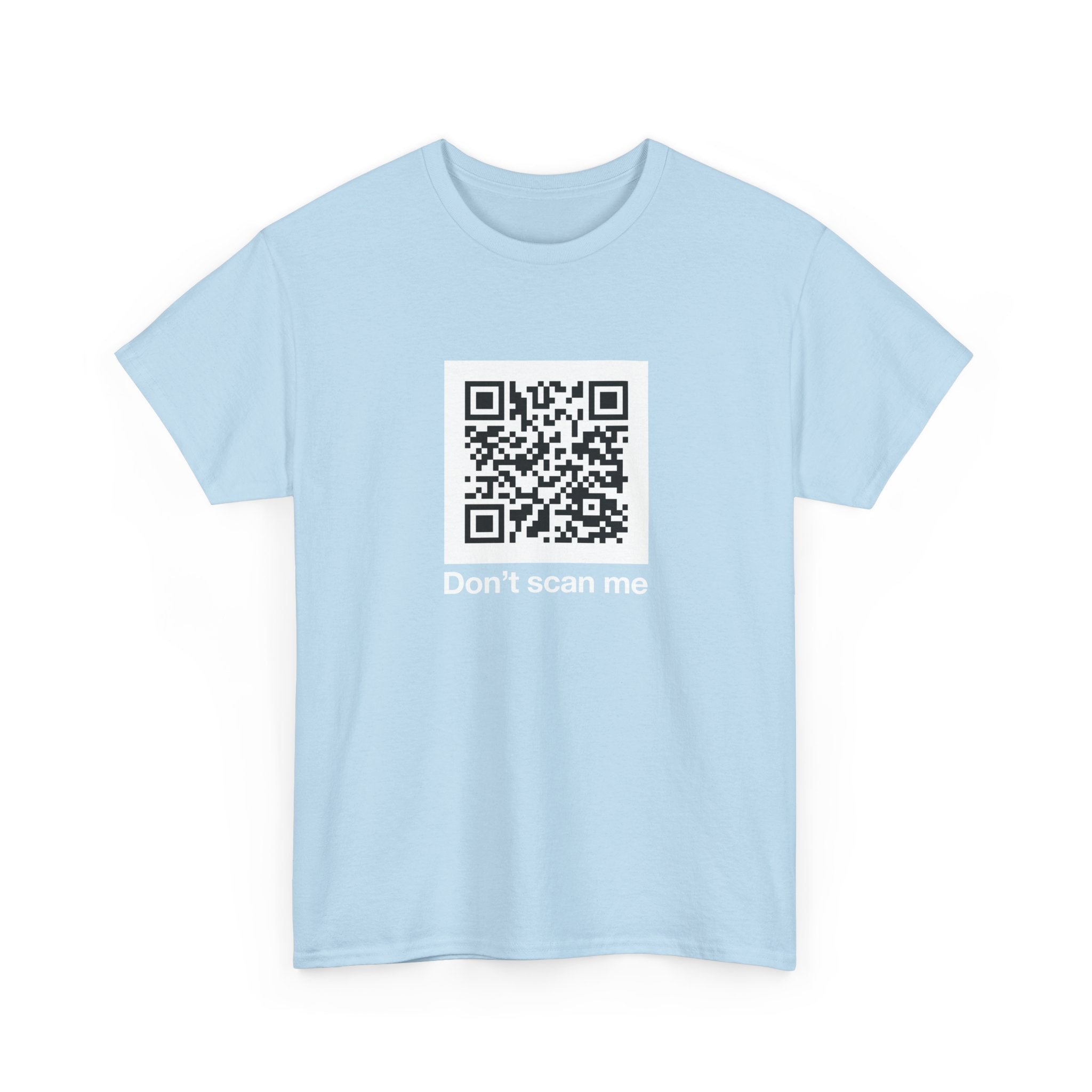 Qr Code Prank - Rick Astley - Dont Scan Me -  Unisex Crewneck T-Shirt