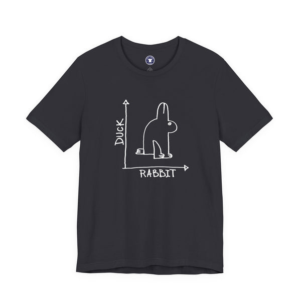 Rabbit-Duck Paradox - Premium Unisex Crewneck T-Shirt
