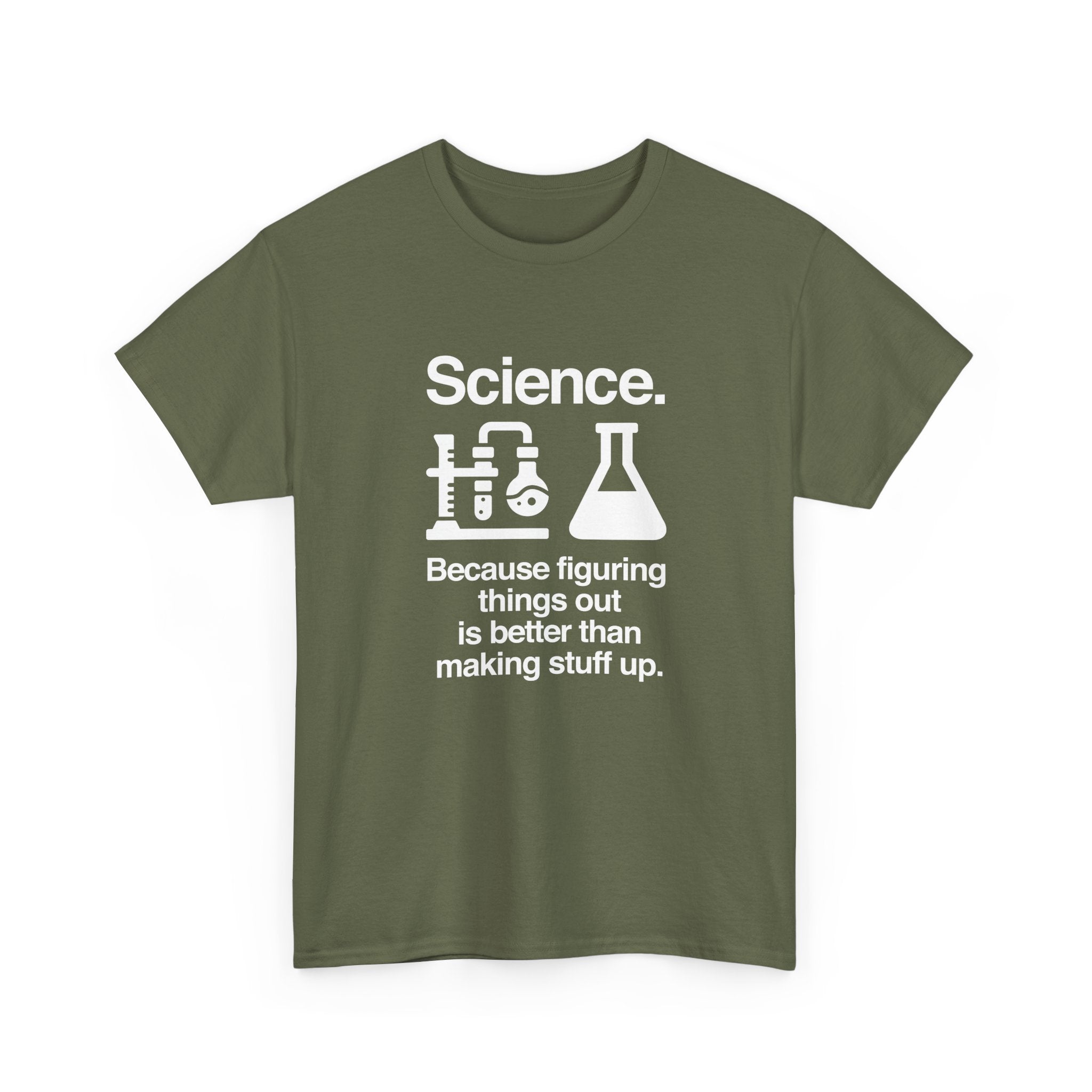 Science Because Figuring Things Out -  Unisex Crewneck T-Shirt