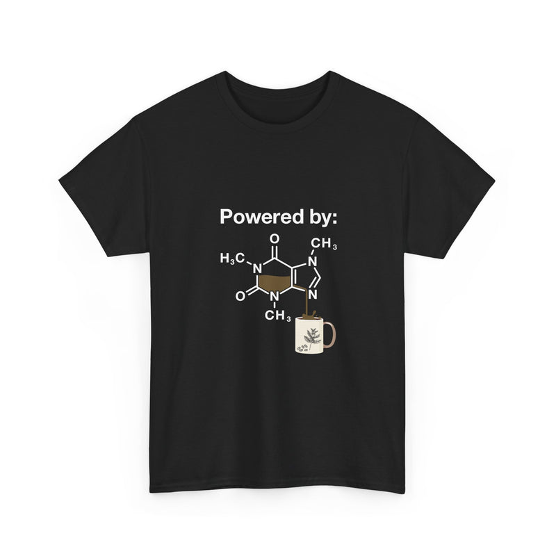Caffeine Molecule T-Shirt, Coffee Science Tee, Geek T-Shirt, Nerd Shirt, Chemistry Humor Gift, Coffee Lover Present, Science Art Apparel