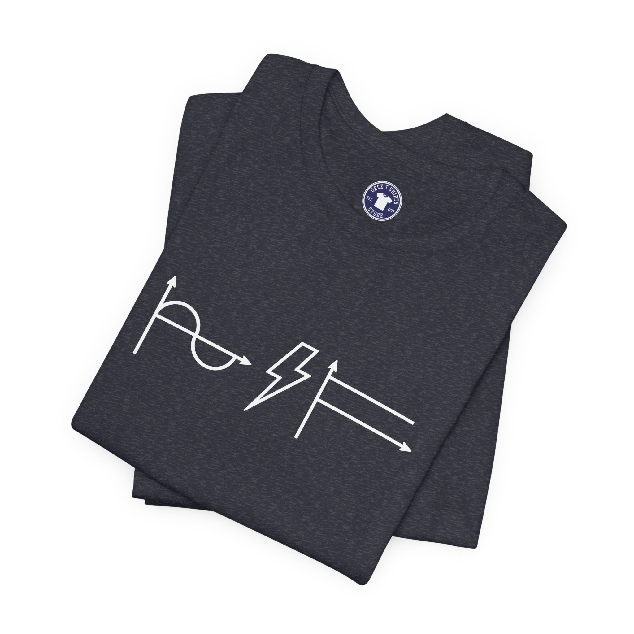 A-C D-C Electrical Engineer Joke - Premium Unisex Crewneck T-Shirt