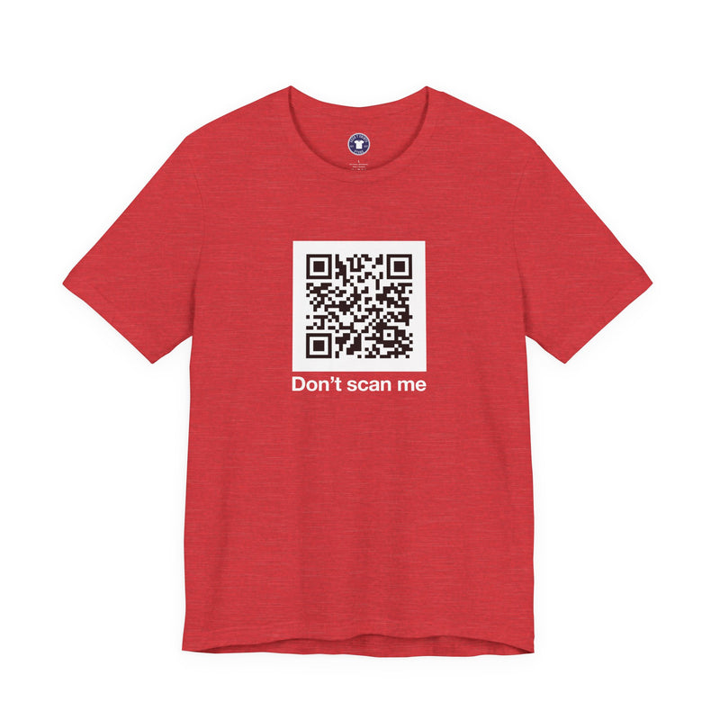 Qr Code Prank - Rick Astley - Dont Scan Me - Premium Unisex Crewneck T-Shirt