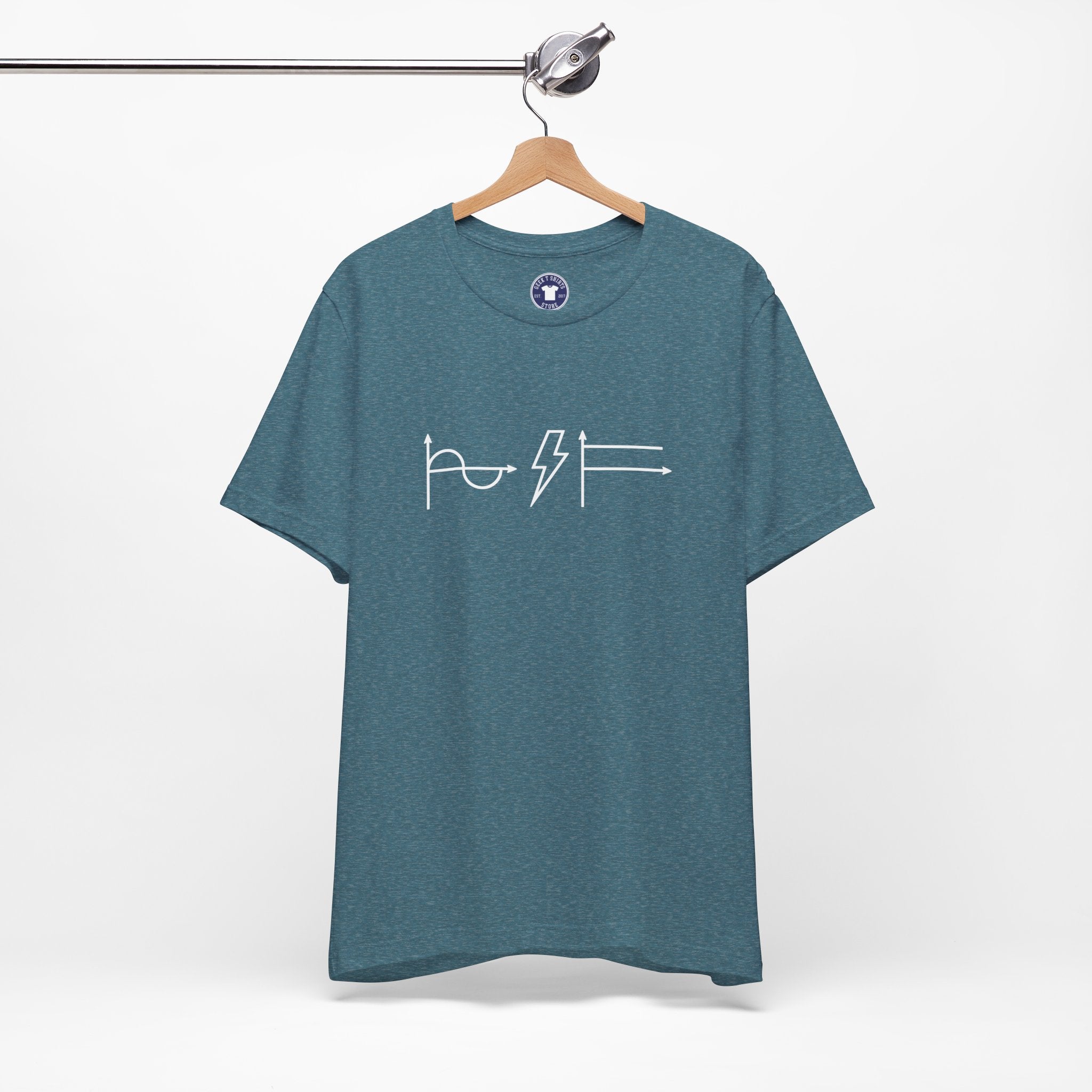 A-C D-C Electrical Engineer Joke - Premium Unisex Crewneck T-Shirt