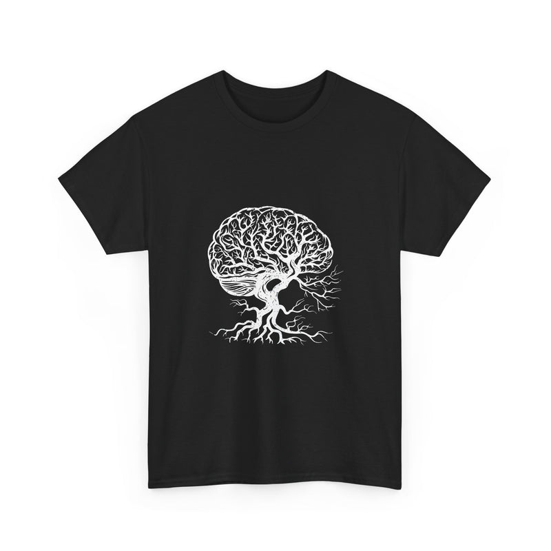 Brain Tree T-Shirt, Mind Tree Art Tee, Geek T-Shirt, Nerd Shirt, Science Nature Shirt, Intelligent Tree Design, Unique Tree Gift Tee