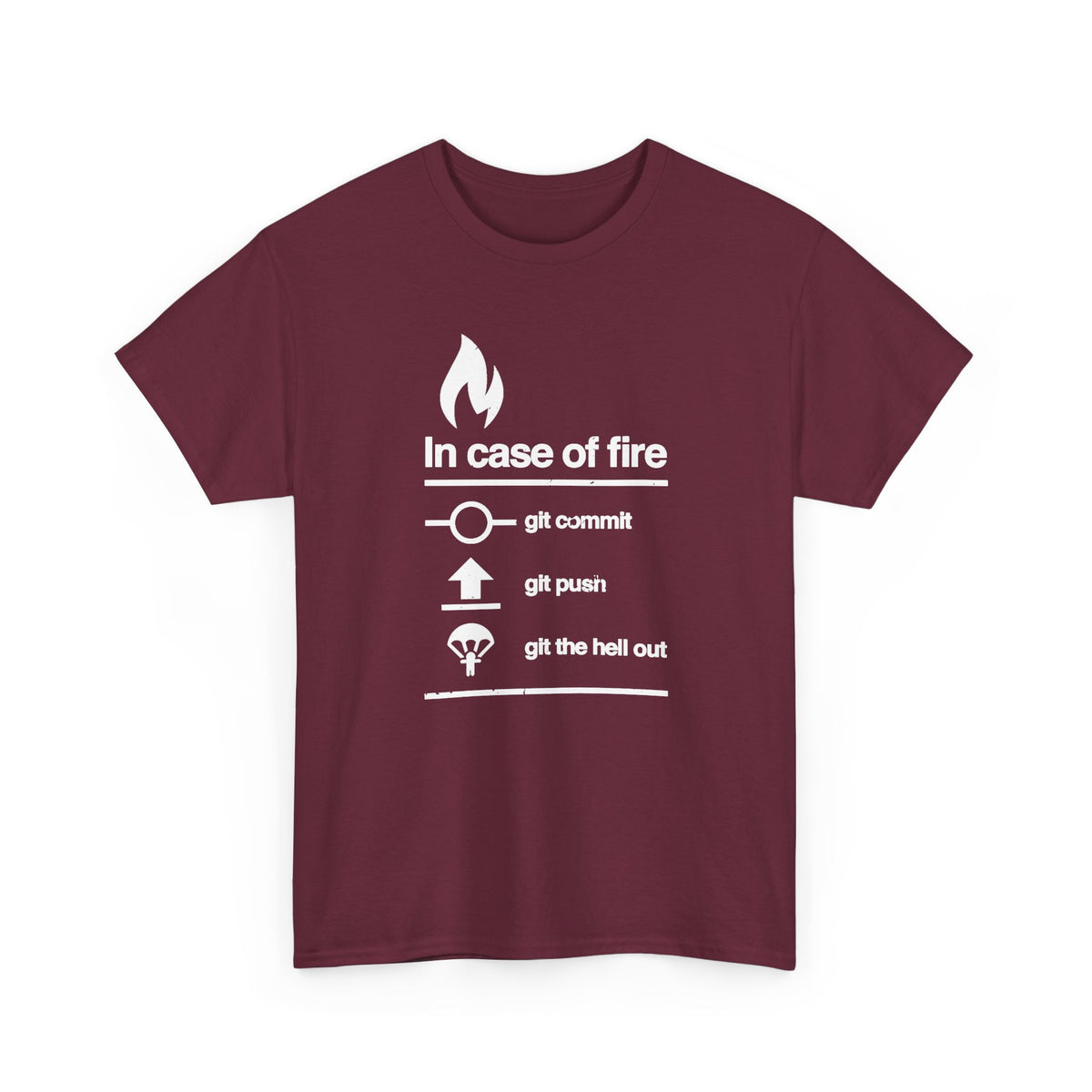 In Case Of Fire Git Commit
