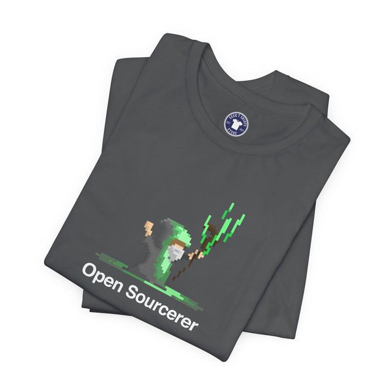 Open Sourcerer - Web Developer - Premium Unisex Crewneck T-Shirt