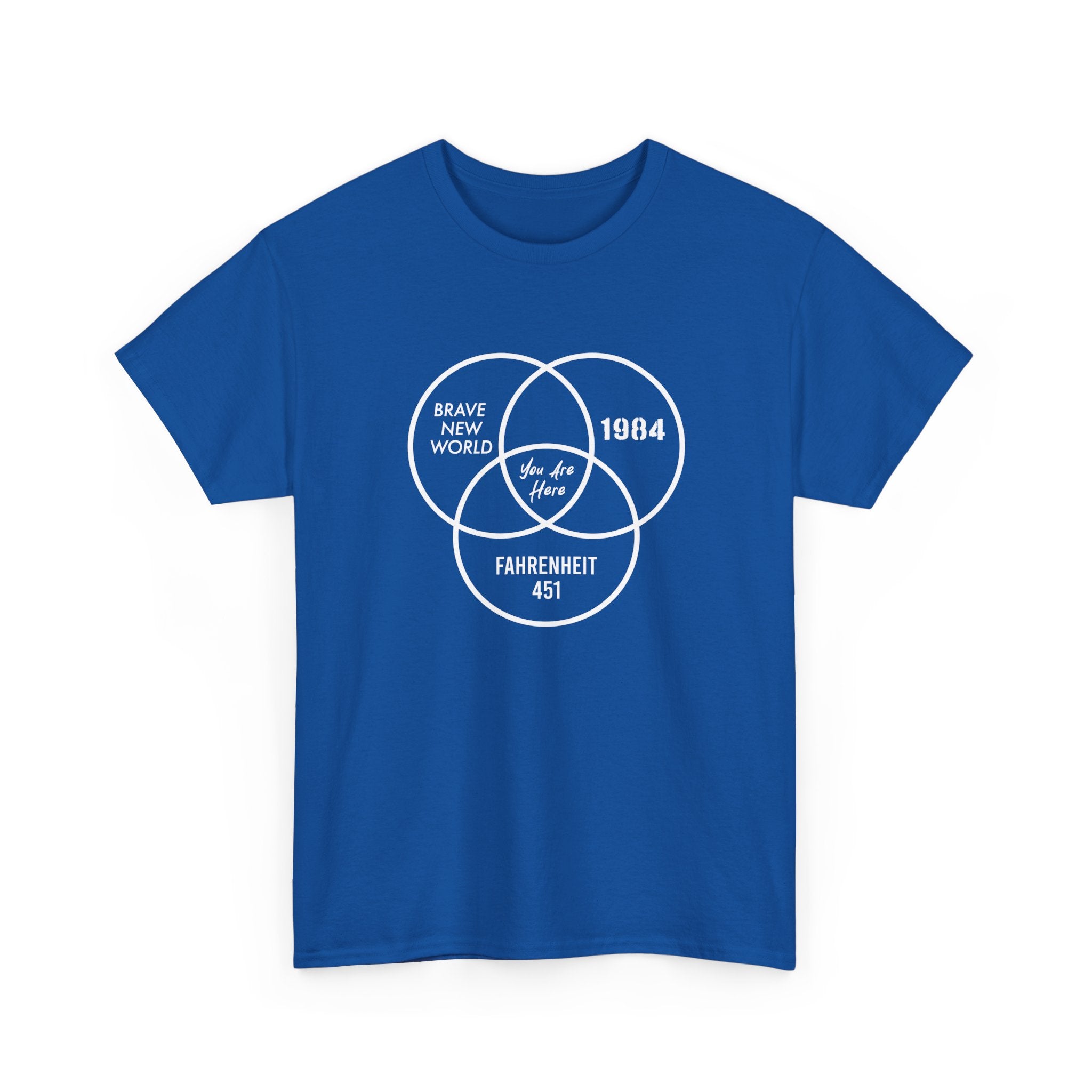You Are Here - Dystopian Books -  Unisex Crewneck T-Shirt