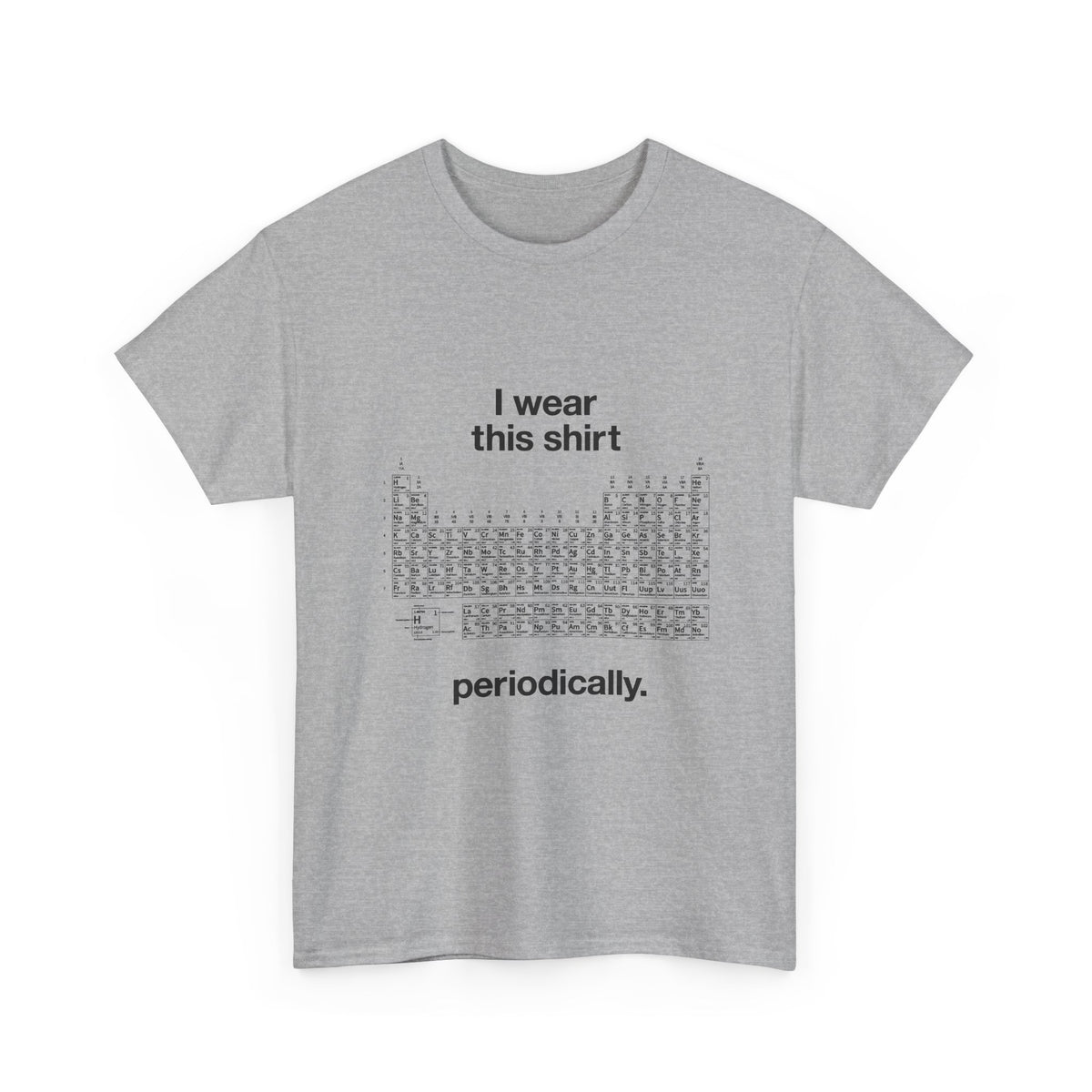 Monochrome Periodic Table
