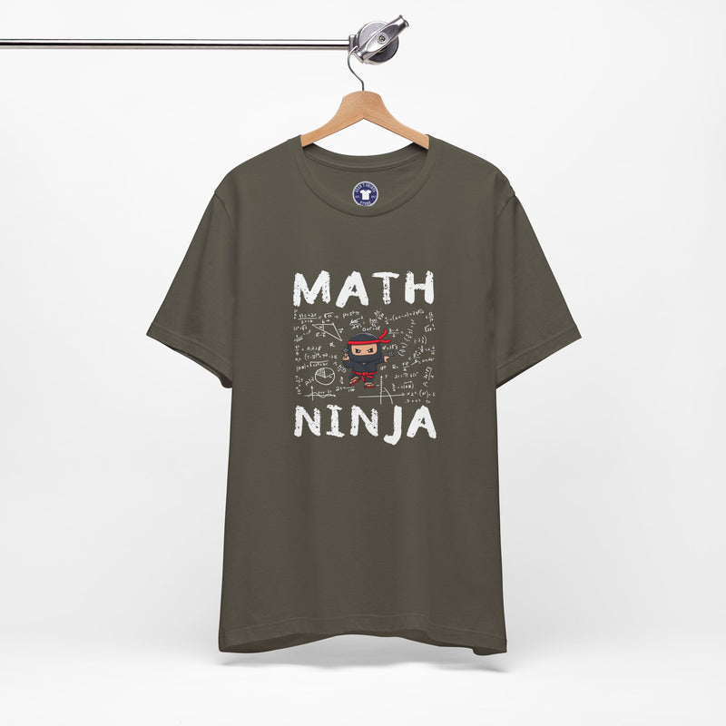 Math Ninja - Math Teacher - Premium Unisex Crewneck T-Shirt
