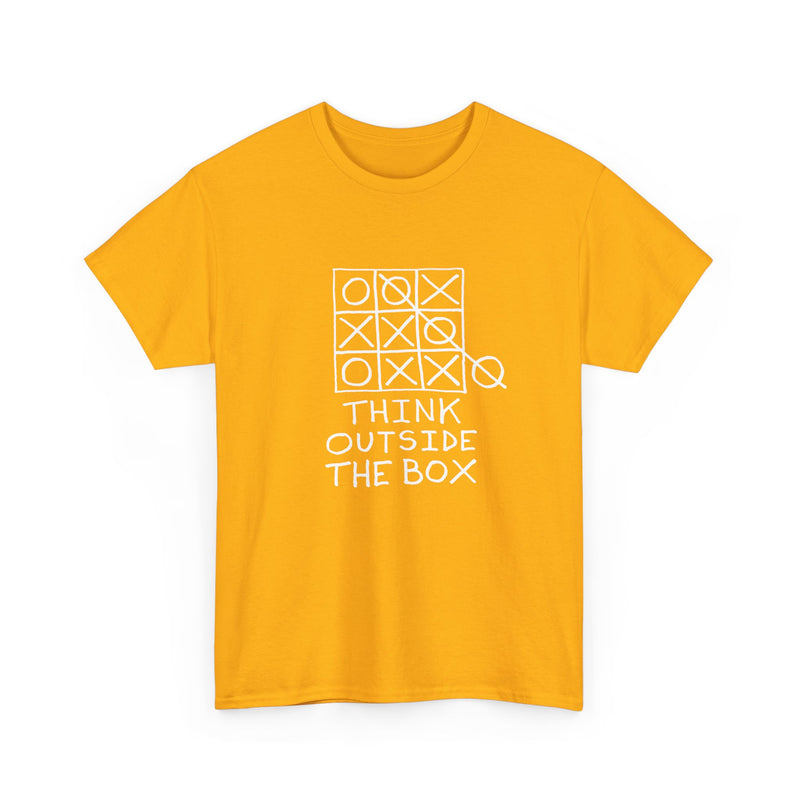 Think Outside The Box - Regular Unisex Crewneck T-Shirt