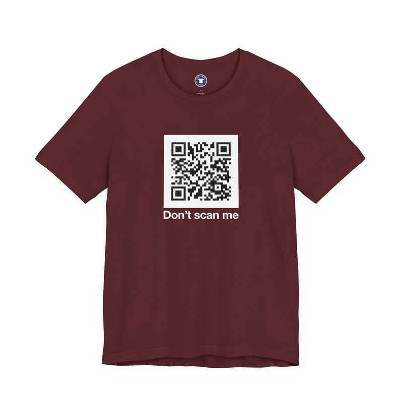 Qr Code Prank - Rick Astley - Dont Scan Me - Premium Unisex Crewneck T-Shirt
