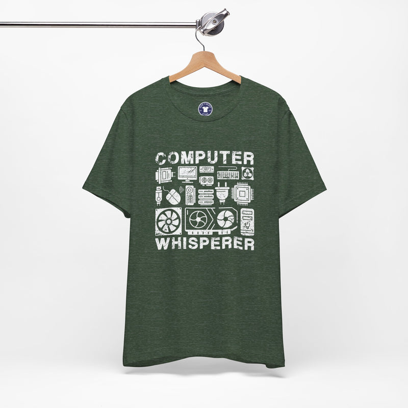 Computer Whisperer - Premium Unisex Crewneck T-Shirt