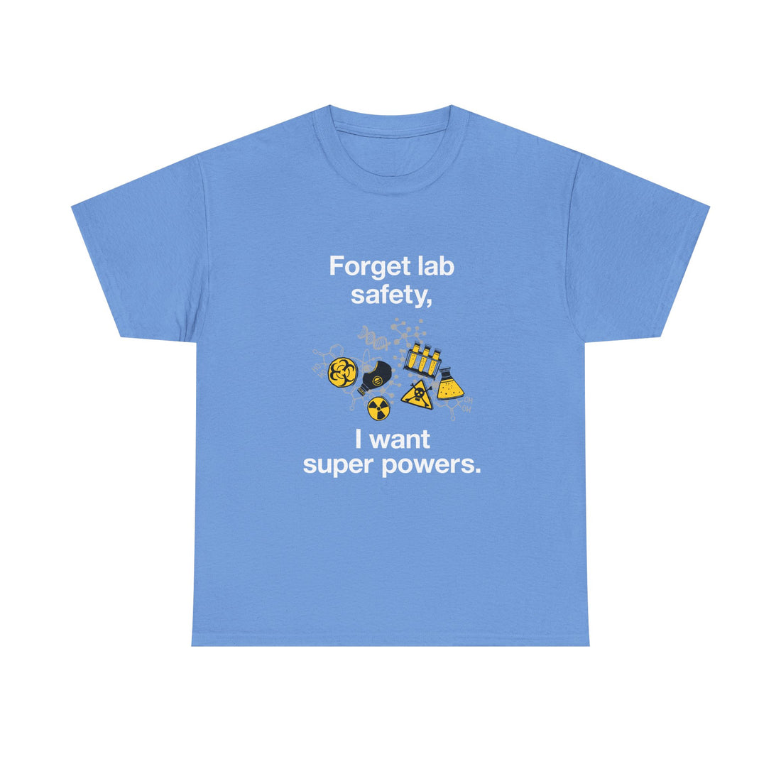 Superpower Lab Science T-Shirt, Geek T-Shirt, Nerd Shirt, Chemistry Humor Tee, Science Lover Gift, Geeky Science Art Shirt, STEM Enthusiast