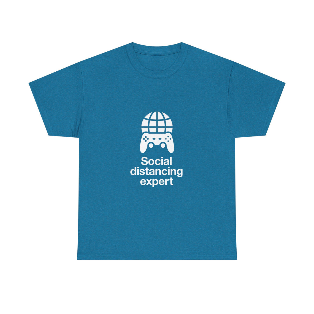 Social Distancing Expert T-Shirt, Gamer Tee, Video Game Controller Shirt, Geek T-Shirt, Nerd Shirt, Social Gamer Gift, Online Gaming Apparel