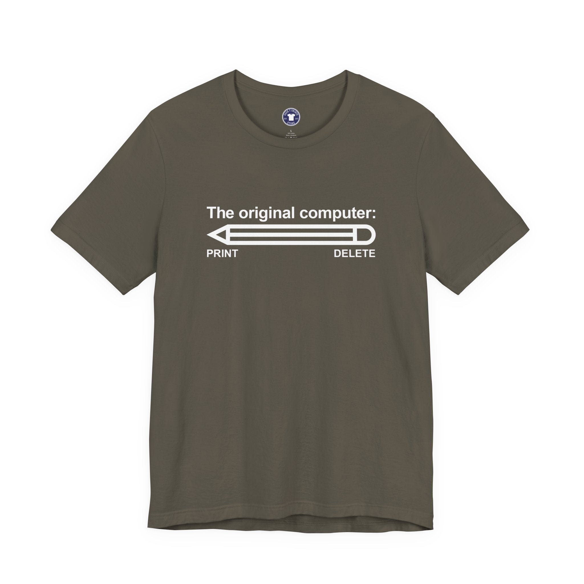 The Original Computer - Nerd Shirt - It Shirt - Premium Unisex Crewneck T-Shirt