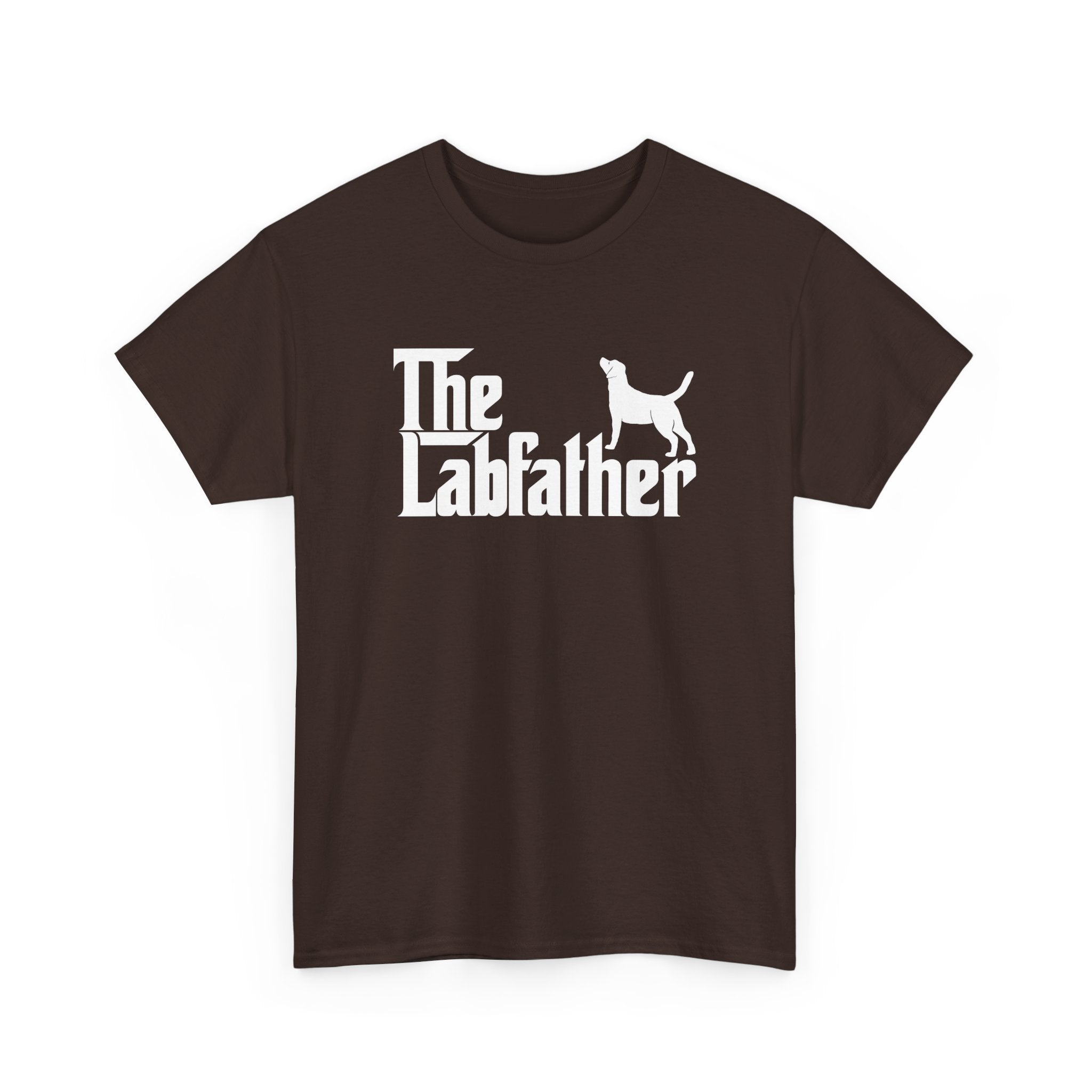 Funny Labrador Shirt The Labfather Dog Dad Gift - Unisex Regular Crewneck T-Shirt