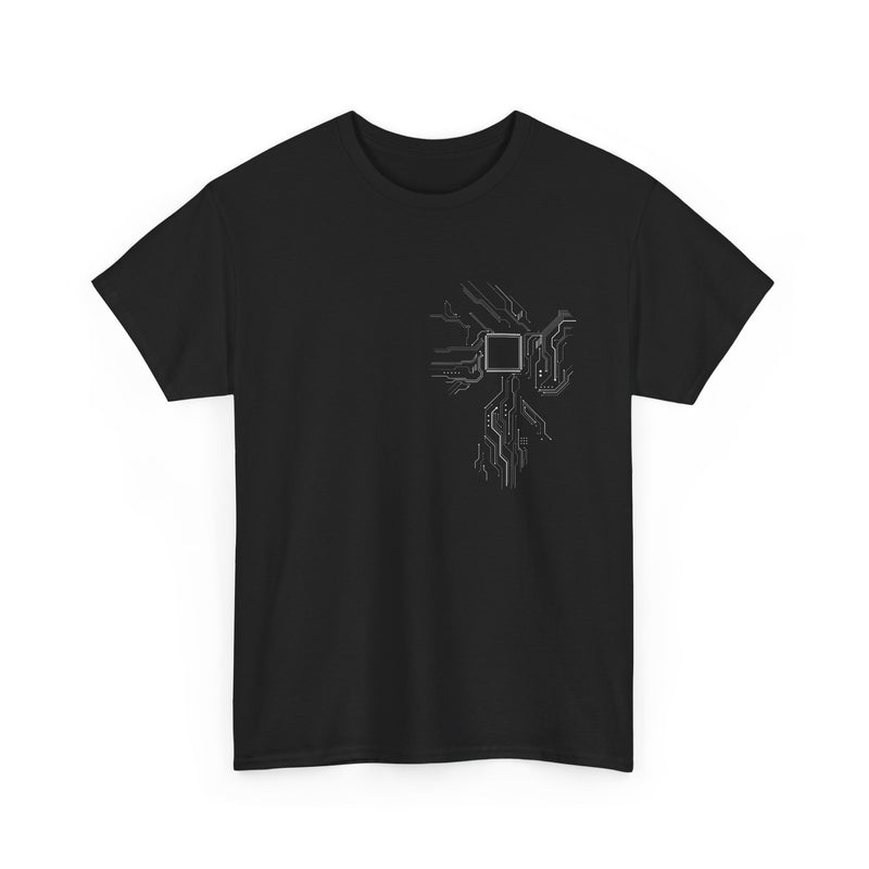 Circuit Board T-Shirt, Tech Geek T-Shirt, Nerd Shirt, Electronic Art Tee, Digital Circuitry Gift, Computer Hardware Shirt