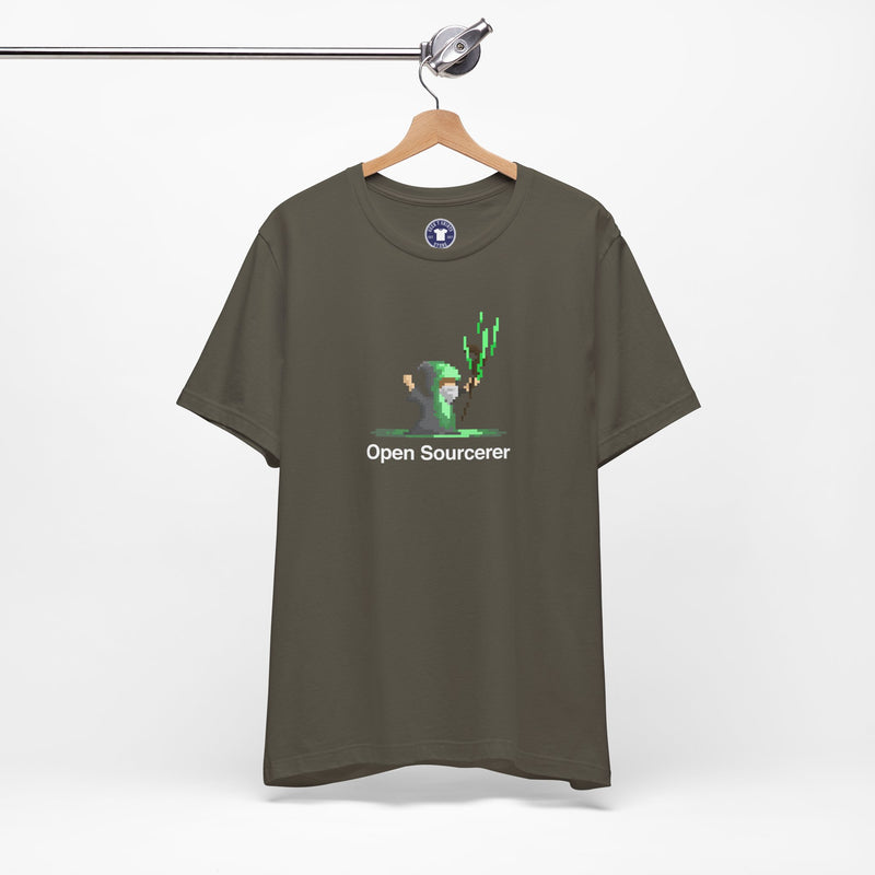Open Sourcerer - Web Developer - Premium Unisex Crewneck T-Shirt
