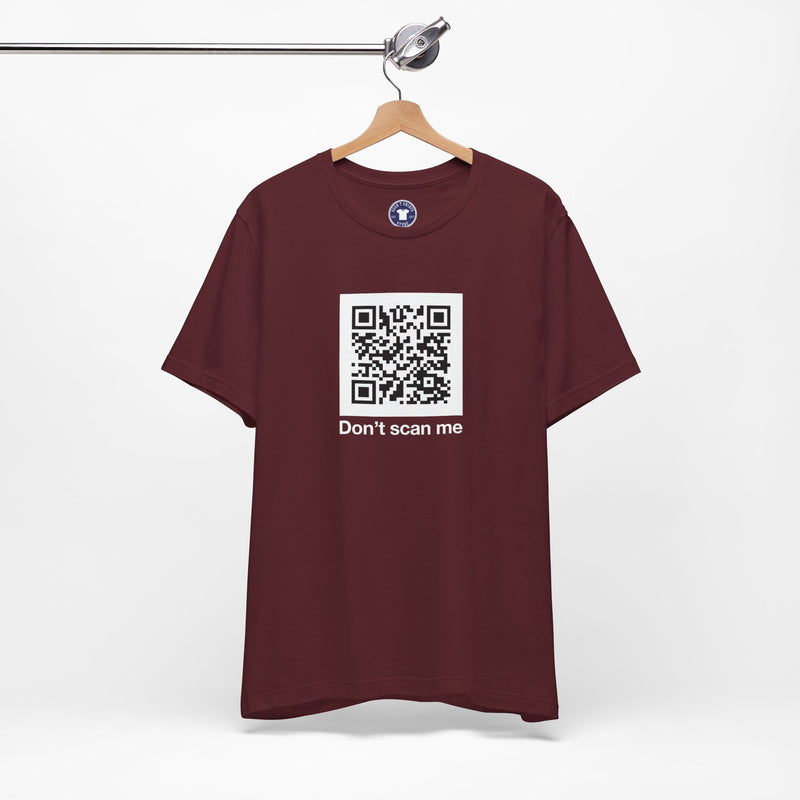 Qr Code Prank - Rick Astley - Dont Scan Me - Premium Unisex Crewneck T-Shirt