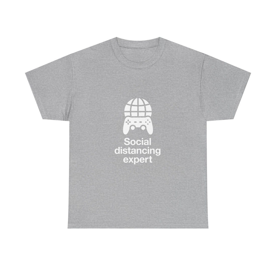 Social Distancing Expert T-Shirt, Gamer Tee, Video Game Controller Shirt, Geek T-Shirt, Nerd Shirt, Social Gamer Gift, Online Gaming Apparel
