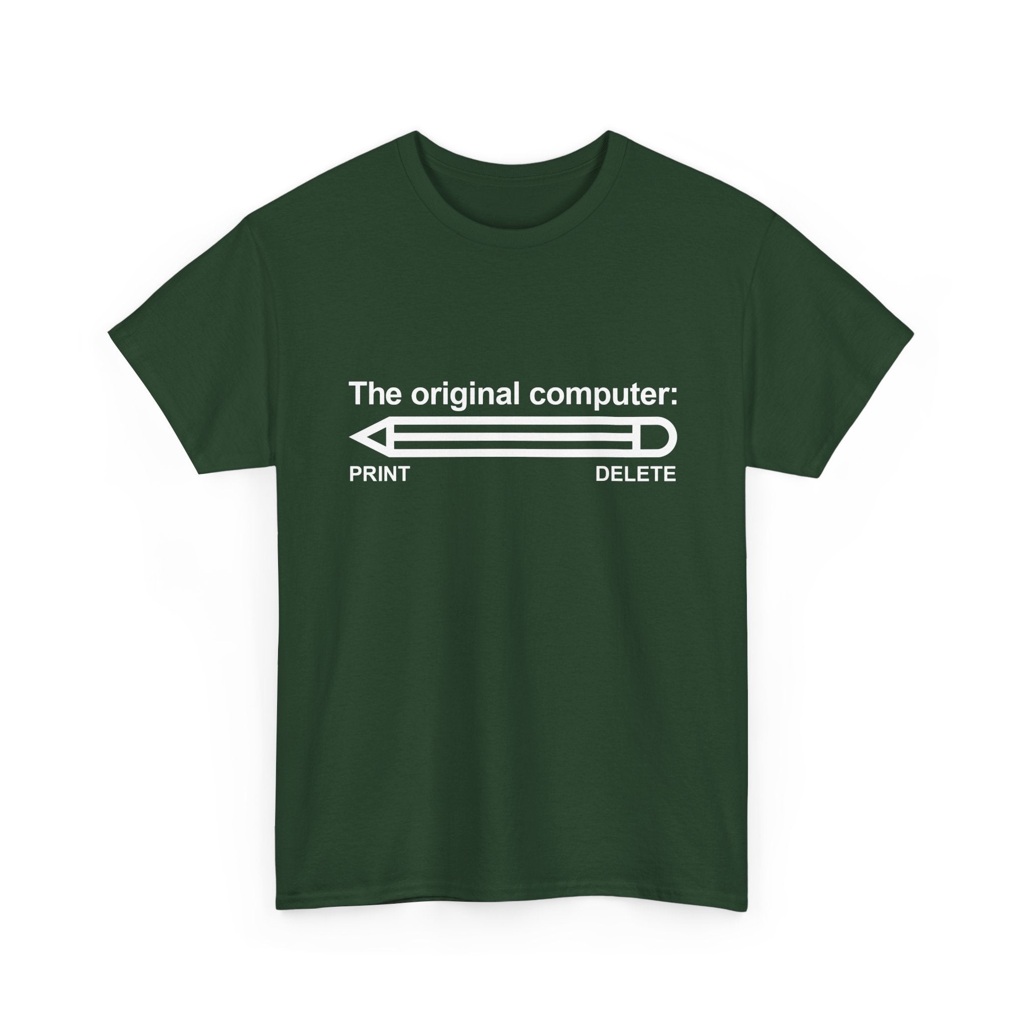 The Original Computer - Nerd Shirt - It Shirt -  Unisex Crewneck T-Shirt