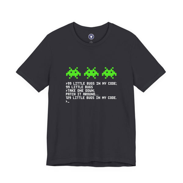 99 Little Bugs In My Code - Nerd Shirt - IT Shirt - Premium Unisex Crewneck T-Shirt