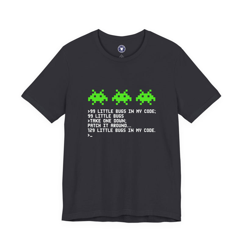 99 Little Bugs In My Code - Nerd Shirt - IT Shirt - Premium Unisex Crewneck T-Shirt