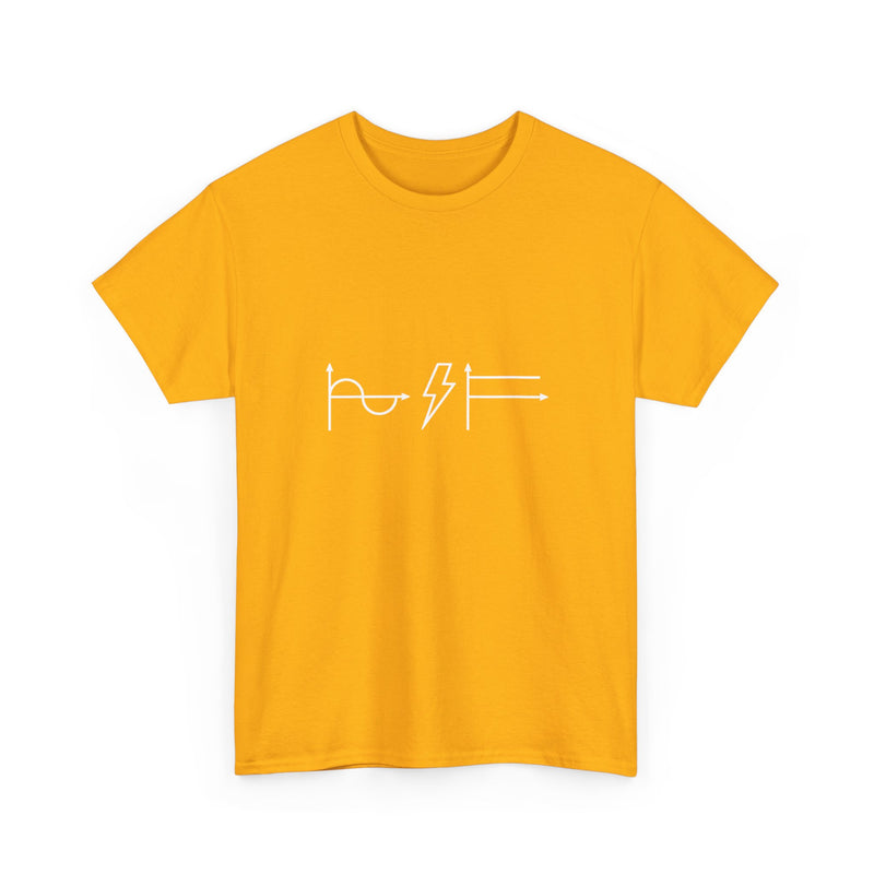 Physics Formula T-Shirt, Science Humor Tee, Physics Lover Gift, Geek T-Shirt, Nerd Shirt, Math Art Shirt, STEM Education Apparel
