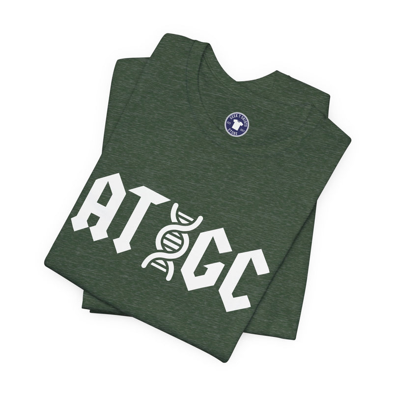 ATGC Dna Molecule - Science Shirt - Dna Shirt - Premium Unisex Crewneck T-Shirt