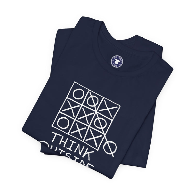 Think Outside The Box - Premium Unisex Crewneck T-Shirt