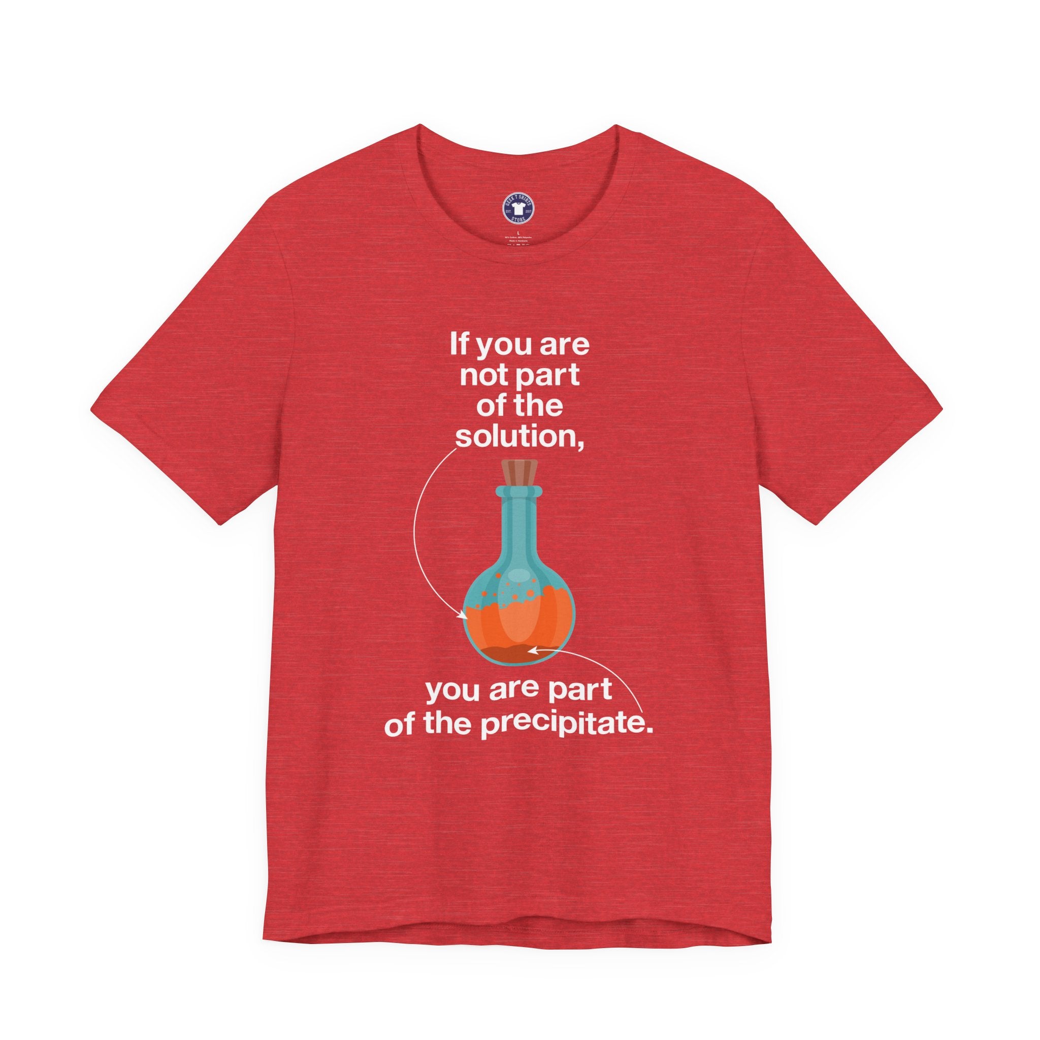 If You Are Not Part Of The Solution - Premium Unisex Crewneck T-Shirt
